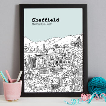 Personalised Sheffield Print, 9 of 10