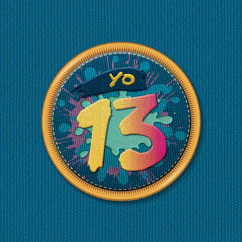 ‘Yo 13’ 13th Teenager Birthday Card, 2 of 4