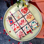 Valentine's Day Biscuits Gift Box, Nine Biscuits, thumbnail 1 of 12