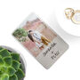 Personalised Moment In Time Metal Wallet Keepsake, thumbnail 2 of 9