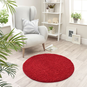 My Stain Resistant Easy Care Rug Red, 3 of 6