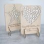 Personalised Wood Cut Out Heart Plaque, thumbnail 3 of 4