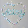 Personalised Butterfly Heart Light, thumbnail 1 of 6