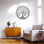 Housewarming Tree Of Life: Uniquely Carved Wooden Decor, thumbnail 7 of 12