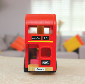Wooden Number Sorting Bus, 5 of 8