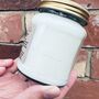 Perfectly Imperfect Linen And Driftwood Scented Handmade Soy Candle, thumbnail 6 of 7