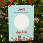 Personalised Children's Countdown To Christmas Calendar, thumbnail 2 of 6