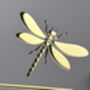 Personalised Dragonfly Design House Acrylic Number Sign, thumbnail 2 of 4