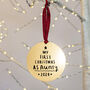 First Christmas As Aunty Christmas Decoration Bauble, thumbnail 3 of 6