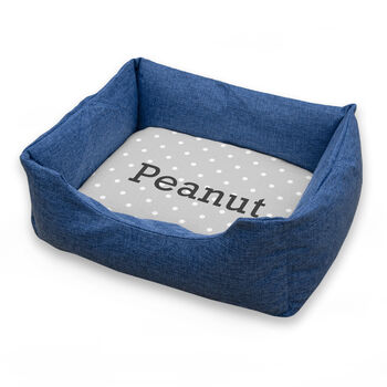 Personalised Luxury Large Pet Bed, 8 of 12