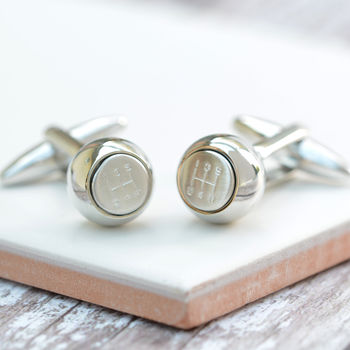 Gear Knob Cufflinks, 2 of 4