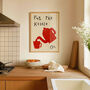Put The Kettle On Kitchen Wall Art Print, thumbnail 6 of 10