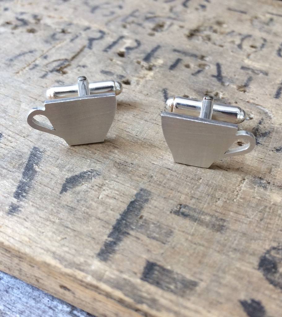 Image of Tea Cup Cufflinks