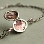 Silver Personalized Locket Bracelet, thumbnail 1 of 9