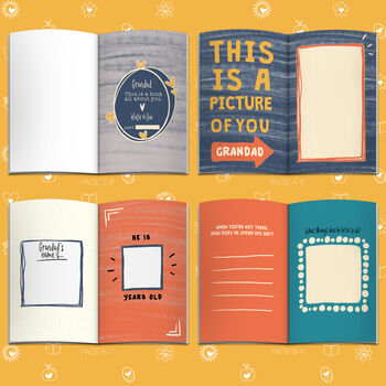 Personalised Fill In With Your Words Book About Grandad, 3 of 7
