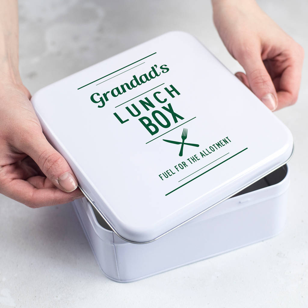 Personalised Lunch Box Tin, 1 of 6