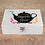 Personalised 'My Favourite Brews' Tea Box, thumbnail 2 of 6