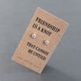 Friendship Knot Earrings In Sterling Silver, thumbnail 8 of 10