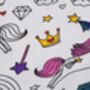 Colour Me In Unicorn Pyjamas With Pens, thumbnail 9 of 9