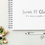 Personalised Names Wedding Guest Book, thumbnail 2 of 10