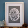 Personalised New Baby Starry Moon Paper Cut, thumbnail 6 of 9