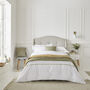 Lexington Olive Green Two Line Sateen Bed Linen, thumbnail 9 of 12