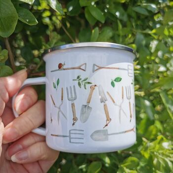 Garden Tools Gardening Mug, 2 of 4