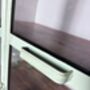 Iron Display Cabinet In Pistachio Green, thumbnail 4 of 10