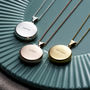Personalised Small Round Locket Necklace, thumbnail 6 of 9
