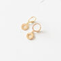 North Star Huggie Hoop Earrings, thumbnail 5 of 11