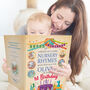 1st Birthday Gift Book Of Nursery Rhymes Personalised, thumbnail 2 of 10