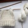 Eildon Hat Knitting Kit, thumbnail 1 of 8