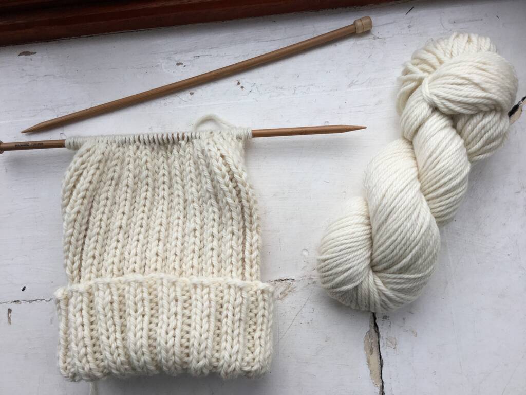 Eildon Hat Knitting Kit, 1 of 8