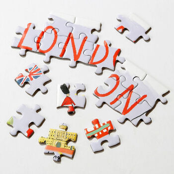 London Map Jigsaw Puzzle, 3 of 4