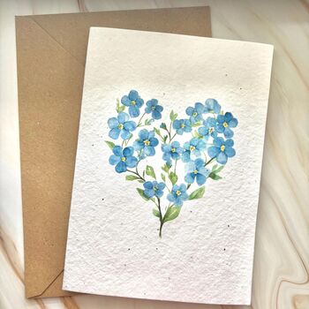 Plantable Wildflower Seed Sympathy, Thinking Of You Card A5 Size, 3 of 4