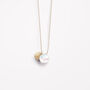 June Moonstone Fine Cord Birthstone Necklace, thumbnail 3 of 6
