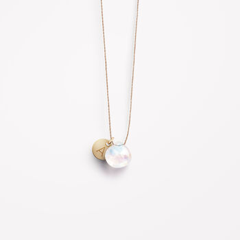 June Moonstone Fine Cord Birthstone Necklace, 3 of 6