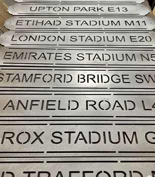 Stamford Bridge Metal Football Street Sign – Designed And Made In Britain, 11 of 11