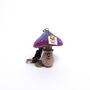 Shetland Wool Mushroom Bag Charm Collection, thumbnail 1 of 2
