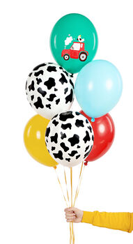 Six Farmyard Birthday Party Balloons, 2 of 3