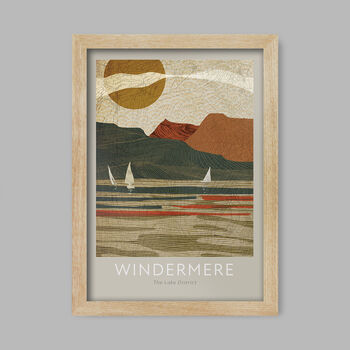 Windermere The Lake Poster Print, 4 of 5