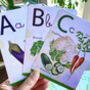 A Z Fruits And Vegetables Children's Flash Cards, thumbnail 2 of 6
