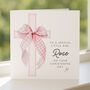 Personalised Christening Card For Goddaughter Baby Girl, thumbnail 8 of 8