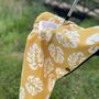 Personalised Yellow Sub Par Ine Golf Towel, thumbnail 1 of 4