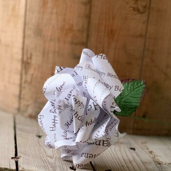 Personalised All Occasions Paper Roses, 3 of 7