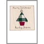 Personalised Christmas Tree Card For Him Or Her, thumbnail 11 of 12