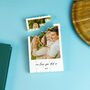 Personalised Dad Photo Lego® Brick Block: Custom Father's Day Gift For Him From Kids, thumbnail 1 of 4