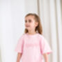 Personalised Bubble Embroidered T Shirt And Short Set, thumbnail 2 of 9