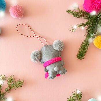 Koala Personalised Christmas Decoration, 4 of 5