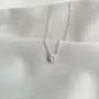 Diamond Solitaire Necklace On The Chain, thumbnail 9 of 9